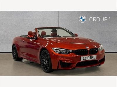 Used BMW M4 Cabriolet Competition Edition 450 HP (330 kW) 2018 Sakhir orange ii Cabriolet
