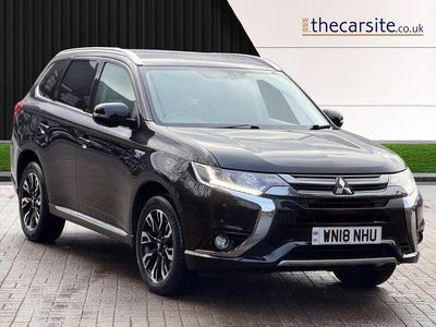 Used Mitsubishi Outlander P-HEV 2018 Black Estate