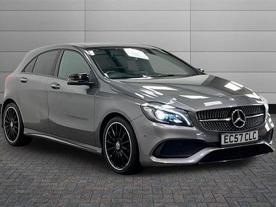 Mountain grey Used 2018 Mercedes A200 AMG Line Premium Plus Hatchback | £12,550 (Fair price)