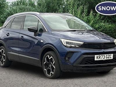 Used Vauxhall Crossland Ultimate 131 HP (96 kW) 2023 Blue SUV