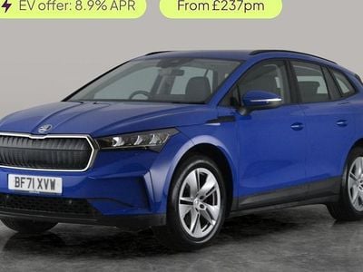 Used Skoda Enyaq iV ecoSuite 131 kW (179 HP) 2021 Blue SUV