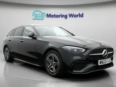Used Mercedes C300e AMG line 308 HP (226 kW) 2023 Black Estate