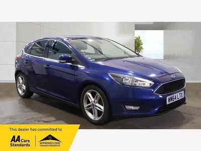 Used Ford Focus Zetec 2014 Blue Hatchback