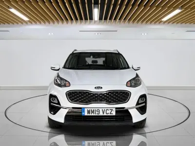 Used Kia Sportage 177 HP (130 kW) 2019 White SUV
