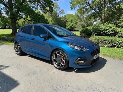 Used Ford Fiesta ST 200 HP (147 kW) 2019 Blue Hatchback
