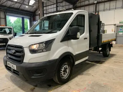 Used Ford Transit 130 HP (95 kW) 2022 White Cabriolet