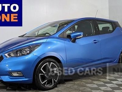 Used Nissan Micra Acenta 92 HP (67 kW) 2022 Blue Hatchback