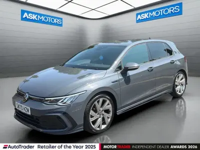 Used VW Golf VII R-line 150 HP (110 kW) 2020 Grey Hatchback