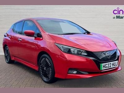 Used Nissan Leaf N-Connecta 108 kW (147 HP) 2022 Red Hatchback