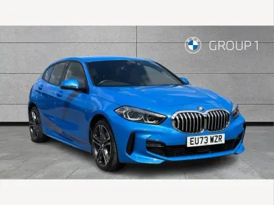 Used BMW 118 M Sport 136 HP (100 kW) 2023 Blue Hatchback