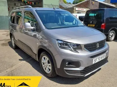 Used Peugeot Rifter Allure 131 HP (96 kW) 2020 Grey MPV