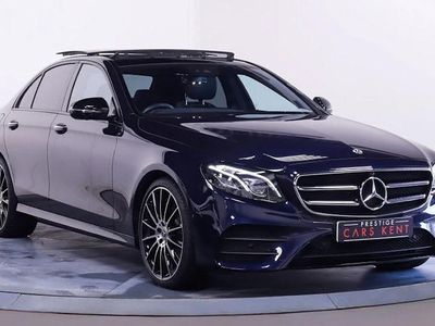 Blue Used 2020 Mercedes E220 AMG line Sedan | £28,011 (A bit pricey)