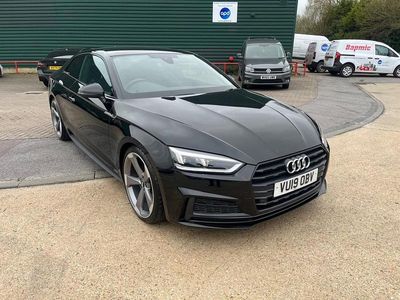 Used Audi A5 Black Edition 190 HP (139 kW) 2019 Black Coupe