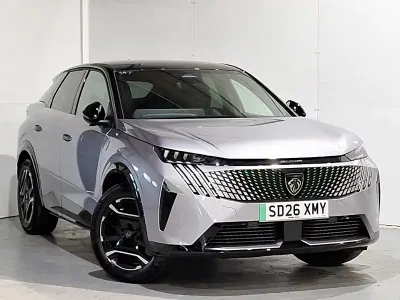 New Peugeot e-3008 GTi 156 kW (213 HP) 2026 Additional metallic  cumulus grey SUV