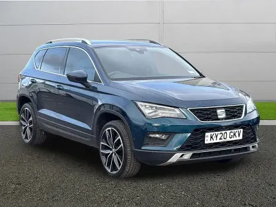 Used Seat Ateca XCELLENCE Lux 150 HP (110 kW) 2020 Blue SUV