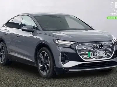 Used Audi Q4 Sportback e-tron S-Line 219 kW (299 HP) 2023 Grey SUV