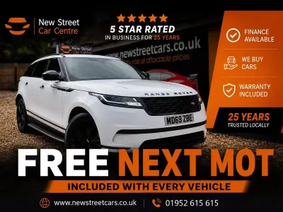 Used Land Rover Range Rover Velar S 177 HP (130 kW) 2020 White SUV