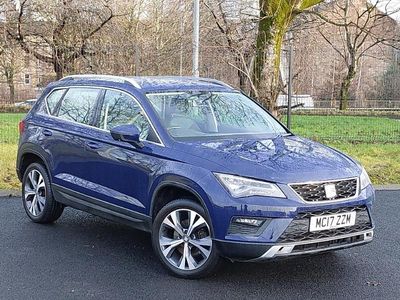 Used Seat Ateca Ecomotive 115 HP (84 kW) 2017 Blue SUV