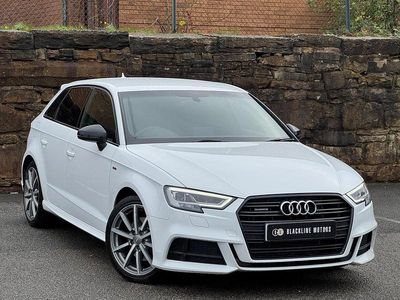 White Used 2018 Audi A3 Sportback Black Edition Hatchback | £15,495 (Fair price)
