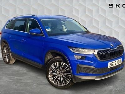 Used Skoda Kodiaq SE L Executive 147 HP (108 kW) 2023 Blue SUV