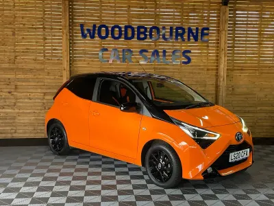 Used Toyota Aygo X-cite 72 HP (52 kW) 2020 Orange Hatchback