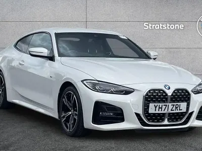 Used BMW 420 Coupé M Sport 181 HP (133 kW) 2021 White Coupe