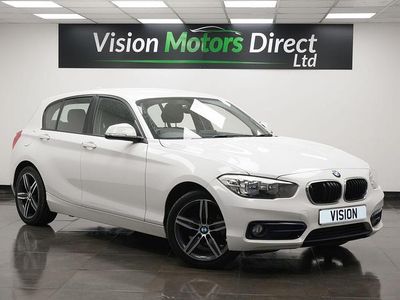 Used BMW 118 Sport Line 2017 White Hatchback