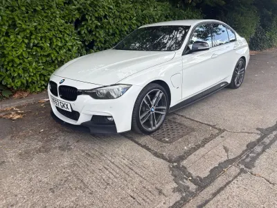 Used BMW 330e M Sport 2017 White Sedan