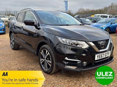 Used Nissan Qashqai N-Connecta 115 HP (84 kW) 2017 Black SUV