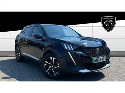 Used Peugeot e-2008 GTi 100 kW (136 HP) 2023 Black SUV