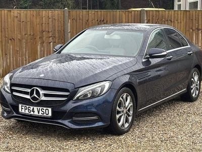 Used Mercedes C220 Premium 170 HP (125 kW) 2014 Blue Sedan