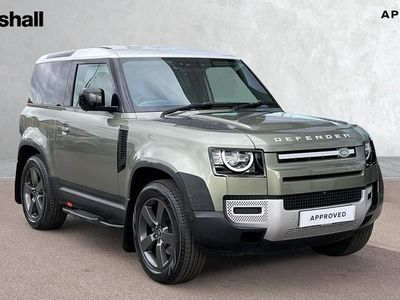 Used Land Rover Defender S 200 HP (147 kW) 2021 Metallic  pangea green SUV