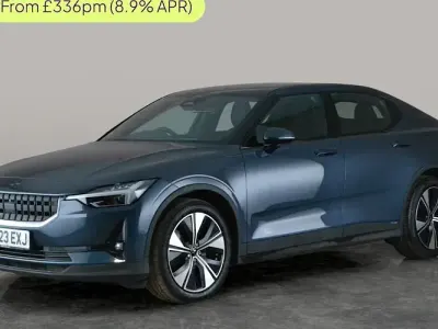 Begagnad Polestar 2 Long Range Single Motor 169 kW (231 HK) 2022 Blå Halvkombi