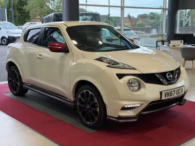 Used Nissan Juke Nismo RS 218 HP (160 kW) 2017 White SUV