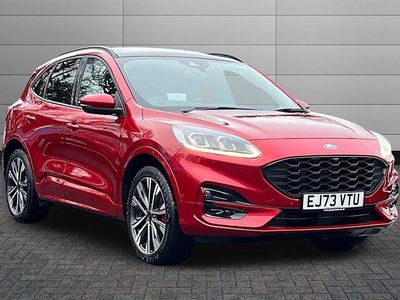 Lucid red Used 2023 Ford Kuga ST-Line X SUV | £23,250 (Fair price)