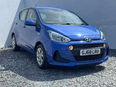 Used Hyundai i10 SE 87 HP (63 kW) 2018 Blue Hatchback