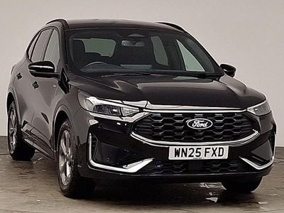Black Used 2025 Ford Kuga ST-Line SUV | £25,998 (Expensive)