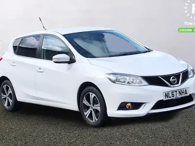 Używany Nissan Pulsar Acenta 116 KM (85 kW) 2017 Biały Hatchback