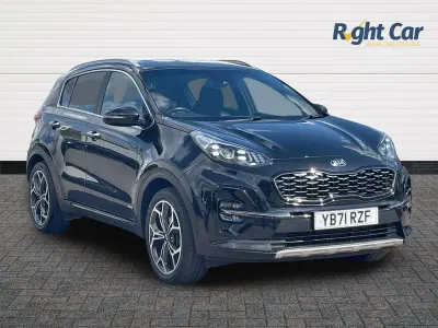 Used Kia Sportage GT-Line 136 HP (100 kW) 2022 Black SUV