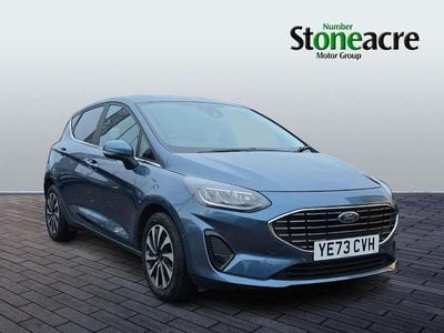 Blue Used 2023 Ford Fiesta Titanium Hatchback | £13,750 (Good price)