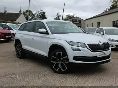 Used Skoda Kodiaq SE 150 HP (110 kW) 2019 White SUV
