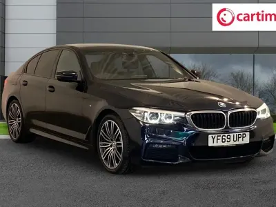 Used BMW 520 M Sport 184 HP (135 kW) 2019 Black Sedan