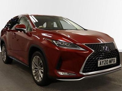 Red Used 2020 Lexus RX450hL Estate | £29,990 (Fair price)