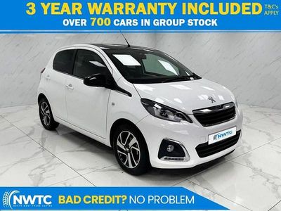 Used Peugeot 108 Allure 72 HP (52 kW) 2021 White Hatchback