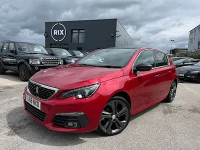 Second-hand Peugeot 308 GT-line 130 CP (95 kW) 2019 Roșu Hatchback