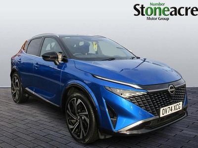 Blue Used 2024 Nissan Qashqai Tekna+ SUV | £29,995