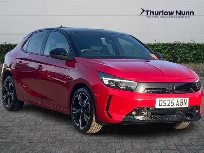 Used Vauxhall Corsa Ultimate 100 HP (73 kW) 2025 Red Hatchback