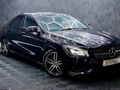 Used Mercedes CLA220 AMG line 177 HP (130 kW) 2017 Black Sedan