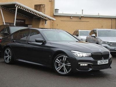 Grey Used 2017 BMW 740 M Sport Sedan | £16,885 (Fair price)