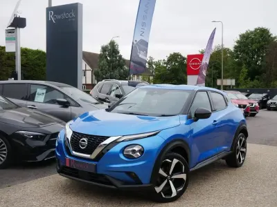 Used Nissan Juke Tekna 114 HP (83 kW) 2021 Blue SUV